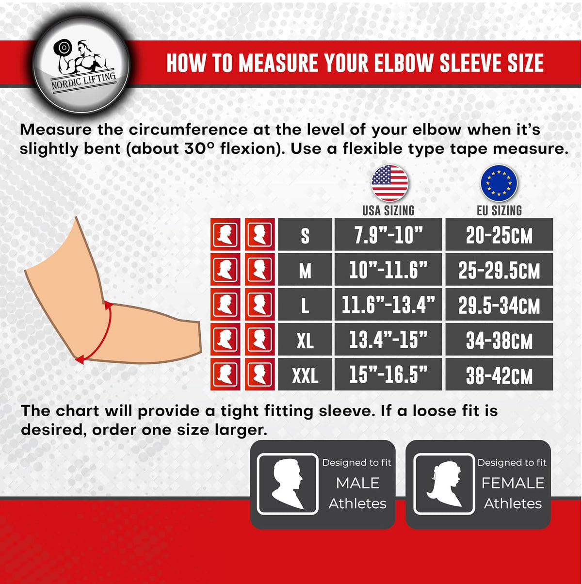 Elbow Compression Sleeves for Weightlifting and Fitness