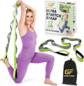 Elevate Your Flexibility: 8 Ft Physical Therapy Yoga Stretch Strap with 12 Comfort Loops
